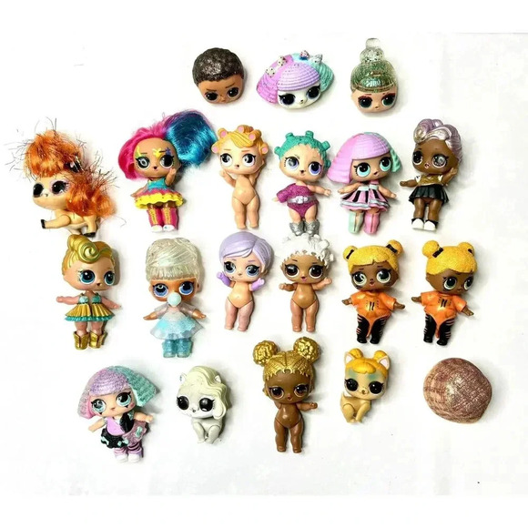 Lot of Over 50 LOL Surprise Dolls Pets 3" dolls And Accessories!